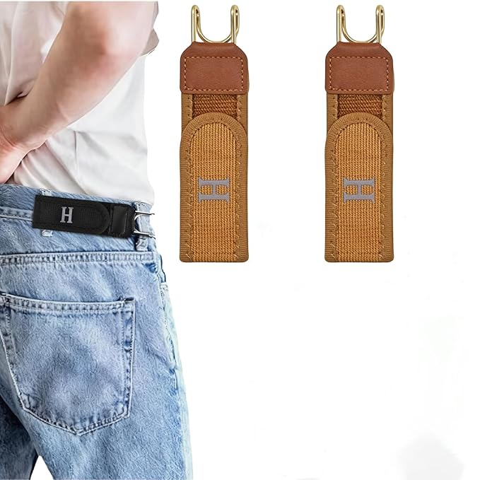 Adjustable Buckleless Belt (১ জোড়া)